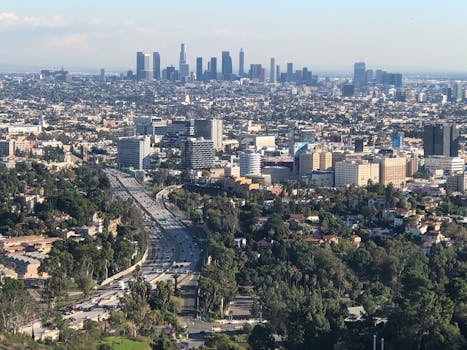 Glendale, CA skyline
