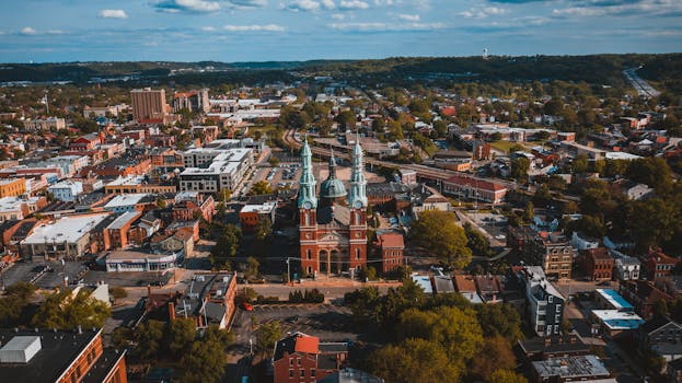 Greensboro, NC skyline