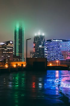 Pearland, TX skyline