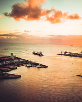 Corpus Christi, TX skyline