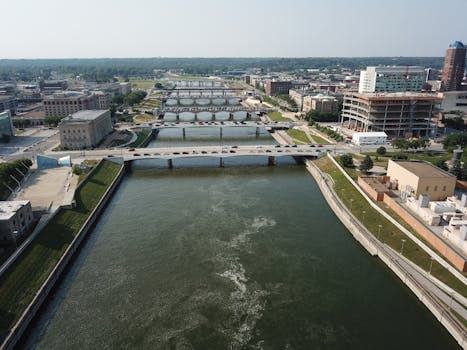 Des Moines, IA skyline